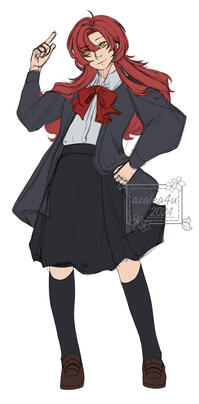 Persona 3 Reload OC Sketch Persona 3 Reload OC Sketch