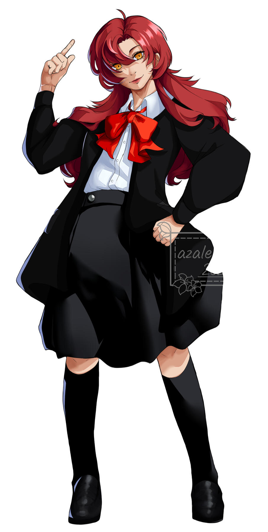 Persona 3 Reload OC Lineart